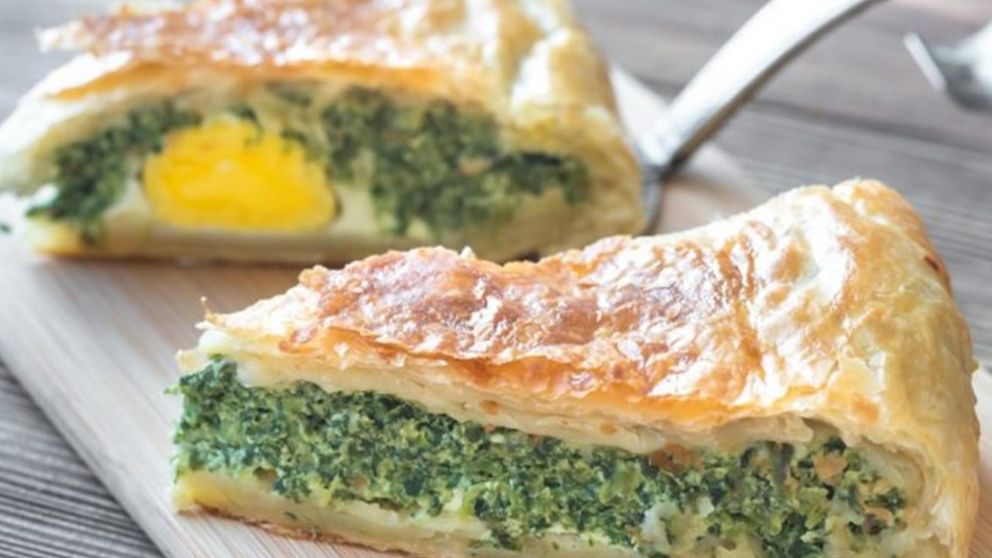 Receta fácil y nutritiva de la clásica pascualina (imagen ilustrativa).