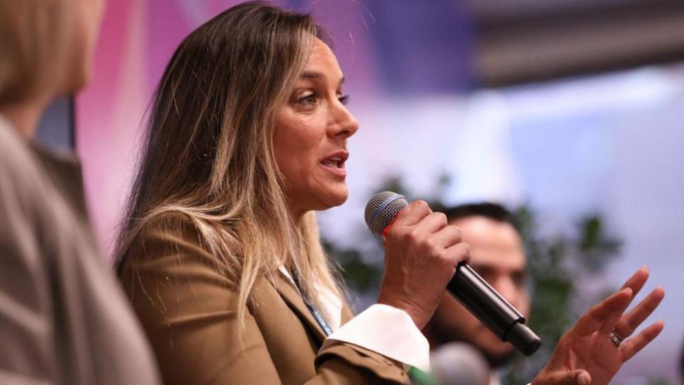 La presidenta de AySA, Malena Galmarini, habló de los derechos de las diversidades.