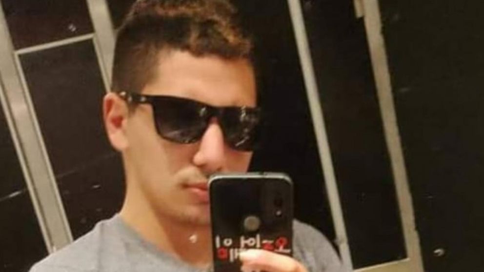 Este es Ian Franco Alejandro González, de 19 años.