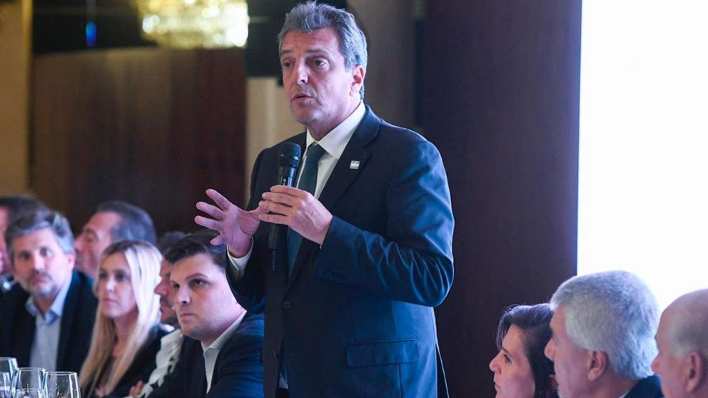 Sergio Massa se reunió con empresarios y refrentes de otros sectores en Mar del Plata (Gentileza La Capital).