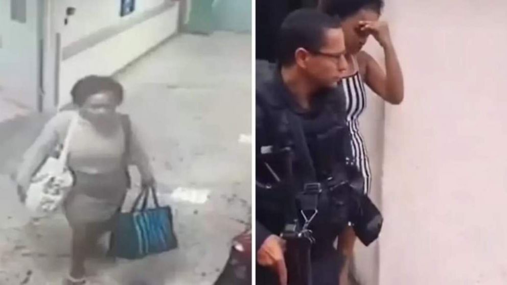 Una joven de 19 a�os rob� a un beb� de un hospital y se lo llev� escondido en una bolsa.
