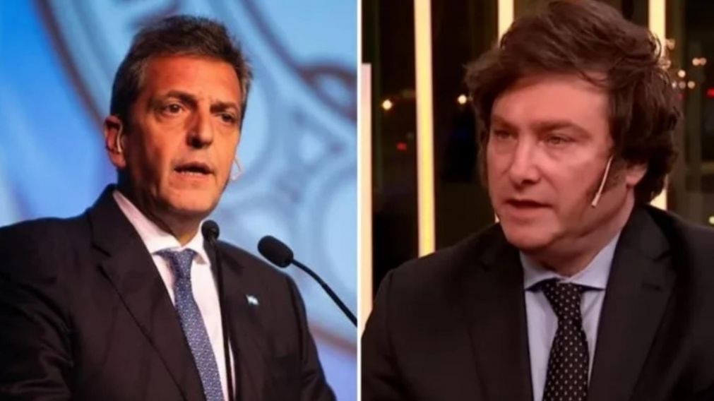 Sergio Massa y Javier Milei se enfrentarán en el balotaje del 19 de noviembre próximo.