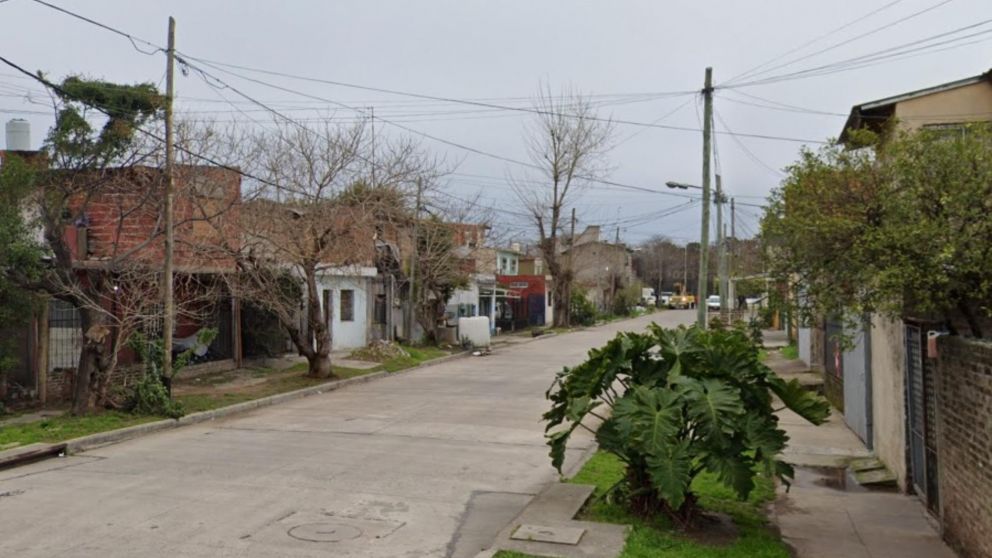 El barrio donde sucedió el crimen de Daniel Enrique Sánchez.