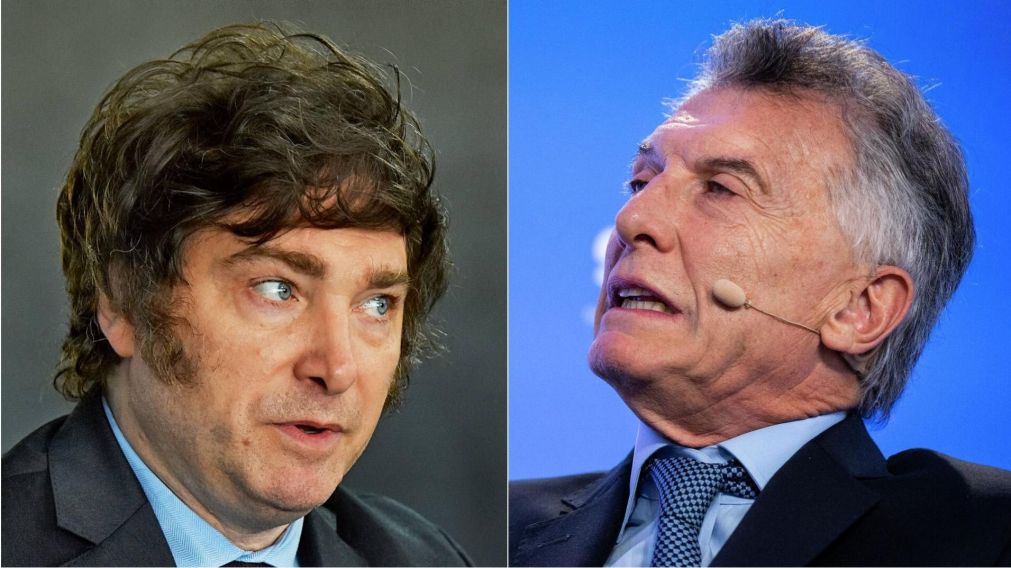 Milei y Macri dos caras de la moneda liberal.