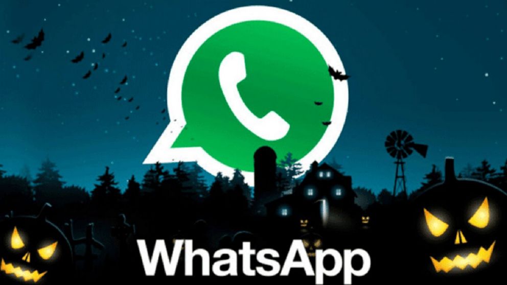 WhatsApp se suma al modo Halloween con un aspecto tenebroso.