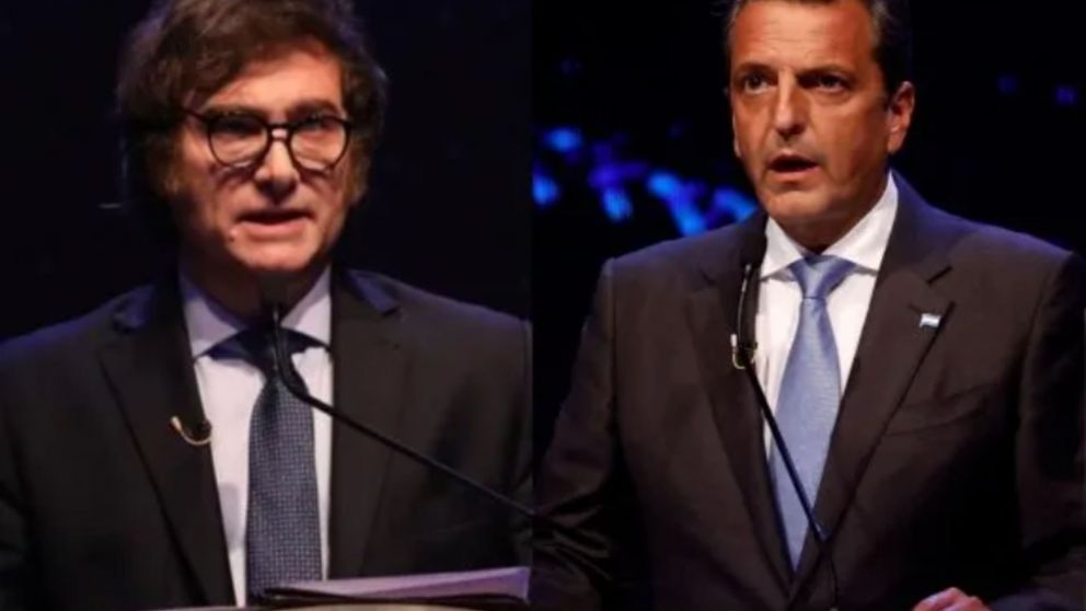 Tercer y último debate presidencial de cara al balotaje entre Sergio Massa y Javier Milei.