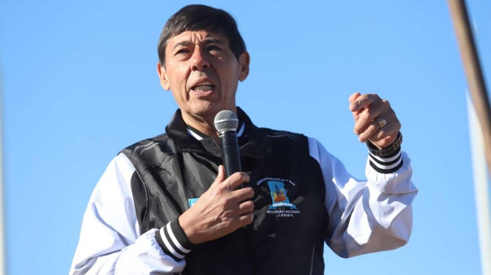 El secretario general del Sindicato de Petr�leo y Gas Privado de R�o Negro, Neuqu�n y La Pampa, Marcelo Rucci (Gentileza Sindicato de Petr�leo).