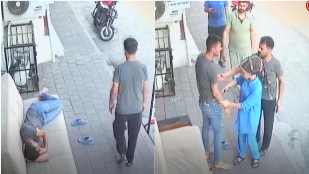 Un hombre se acostó a descansar en un sillón y lo atropelló un auto.