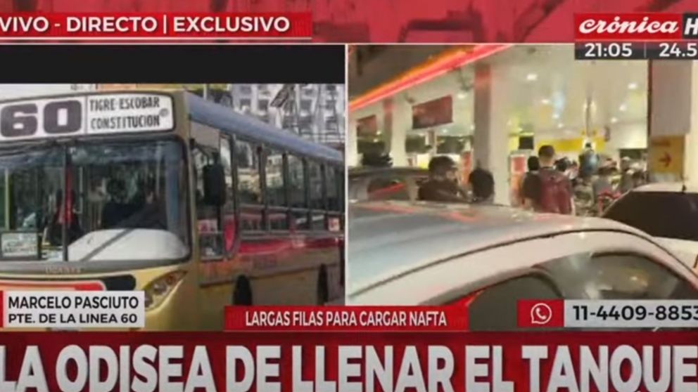 Aseguran que no peligra el abastecimiento del transporte p�blico.