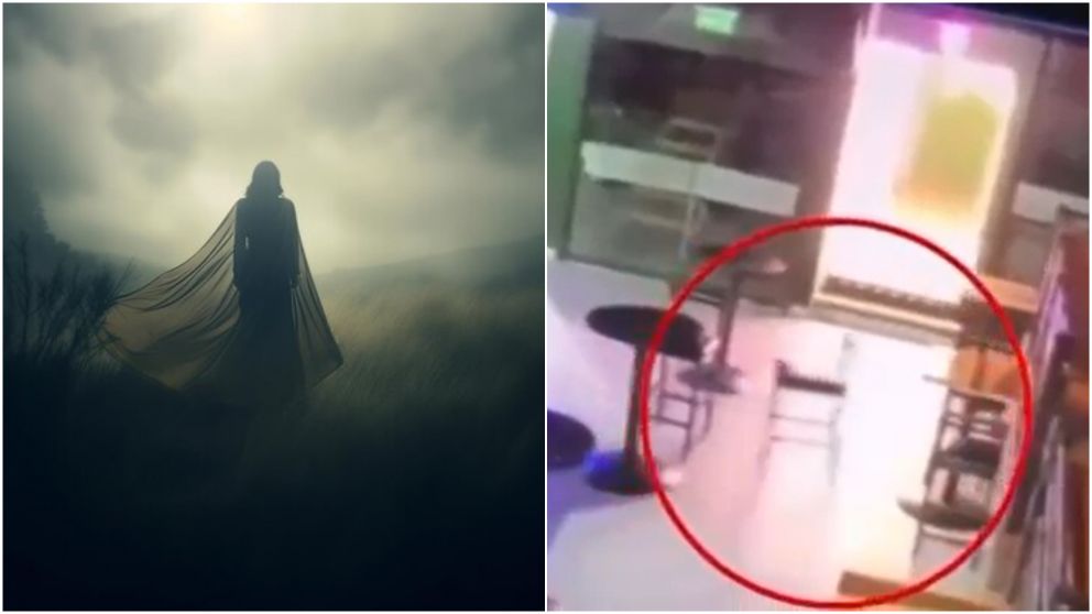 Apareci� un fantasma en un restaurante e infart� del miedo a una mujer.