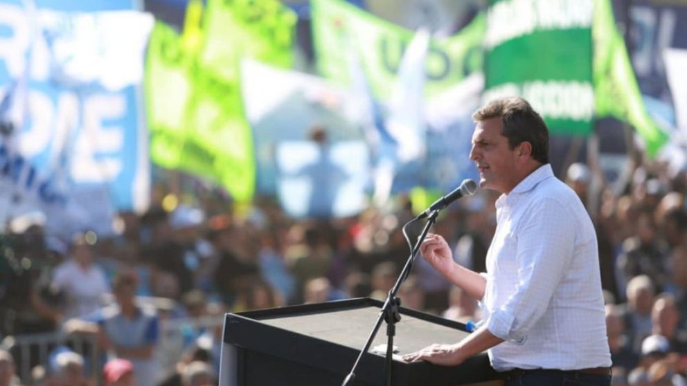 Sergio Massa arranca la campaña al balotaje en el Norte, estará en Tucumán este domingo.