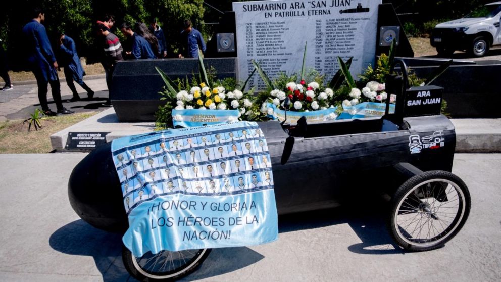 El homenaje se realizó en la ciudad de Mar del Plata. (Télam)