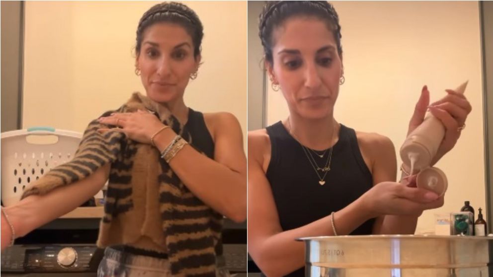 Mostró un sencillo truco para que la ropa no se te achique nunca más.
