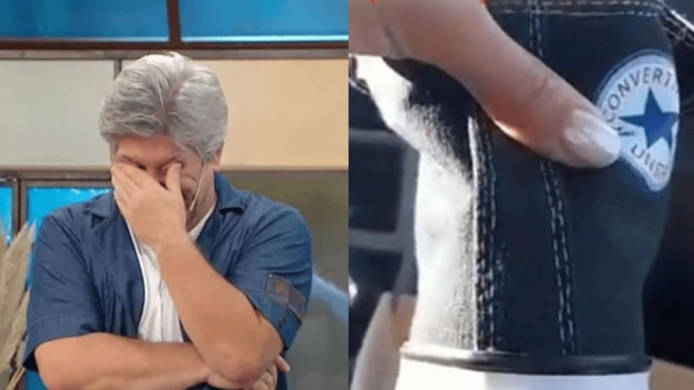 Creyó que había comprado unas zapatillas de marca "re baratas", pero quedó devastada cuando descubrió la verdad (TikTok/ @yesivl4)