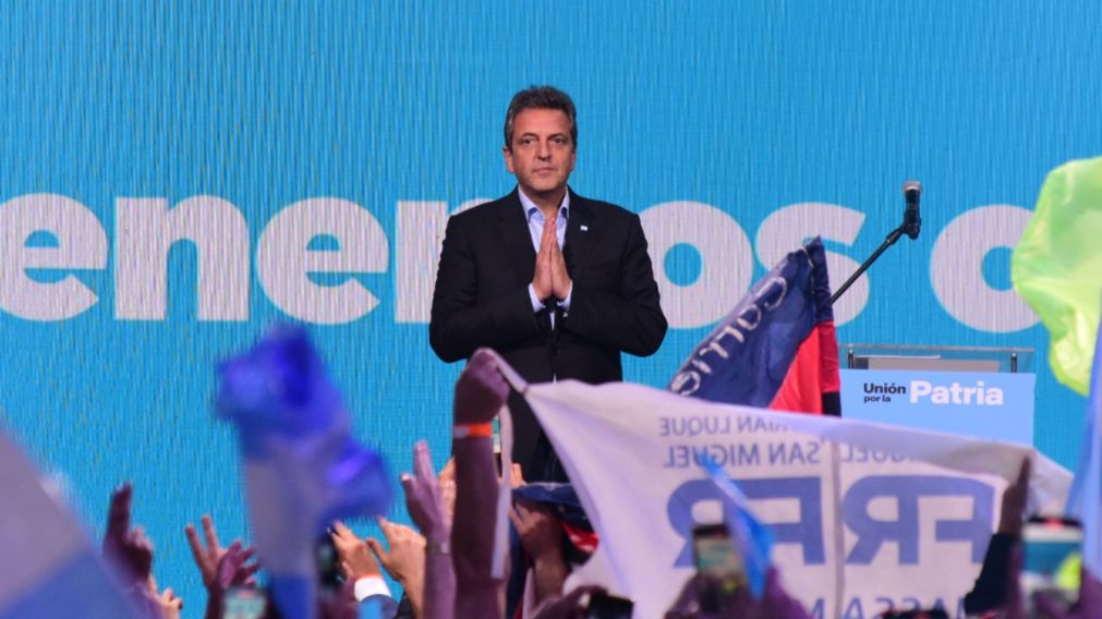 Sergio Massa ganó la elección de octubre y se prepara para el balotaje con Javier Milei. (Foto: Jonatan Moreno)