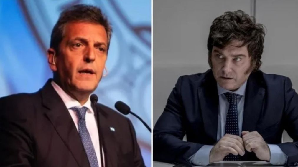 Sergio Massa y Javier Milei deberán competir en un balotaje.