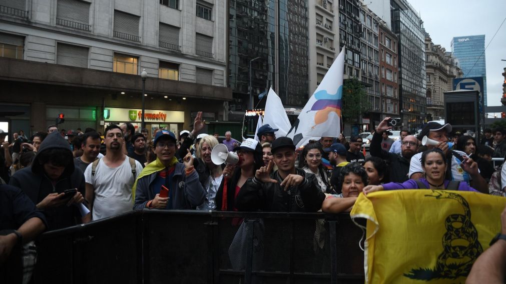 El asesor de Javier Milei y eventual ministro de Interior, Guillermo Francos, expresó que "siempre" pensaron en la posibilidad de "una segunda vuelta" (Gentileza: Télam).