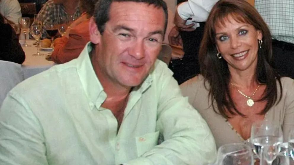 La víctima, Nora Dalmasso, junto al viudo, Marcelo Macarrón, que fue absuelto.