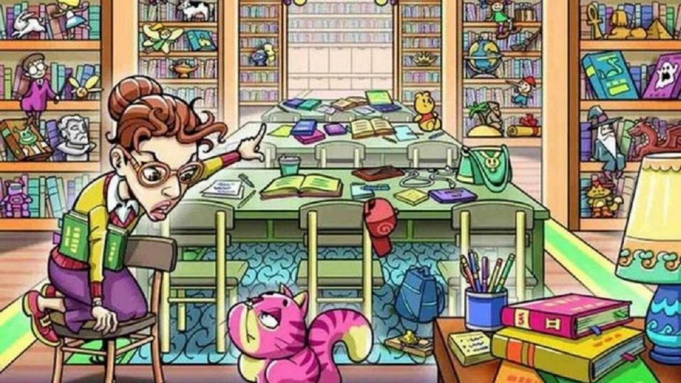 Reto visual sólo para expertos: encontra al ratón en 20 segundos.