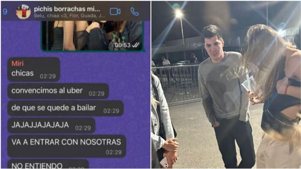Invitaron al chofer que las llevó al boliche a sumarse a la "gira" y ahora lo buscan en TikTok: "Ayudennos a encontrar a Franco"