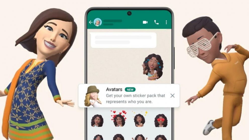 WhatsApp anunció una actualización con respecto a la función de los avatares.