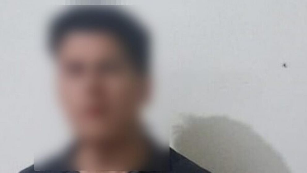 Este es el sujeto que finalizó capturado por las autoridades.