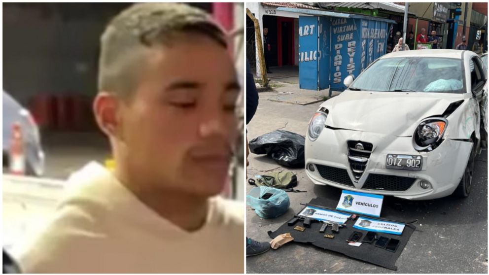 En un auto de lujo, con un tiro en el pecho: así fue recapturado "El Bahiano", un peligroso delincuente que había sido liberado en golpe comando