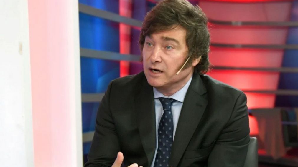 Javier Milei, el candidato presidencial por la Libertad Avanza (Crónica).