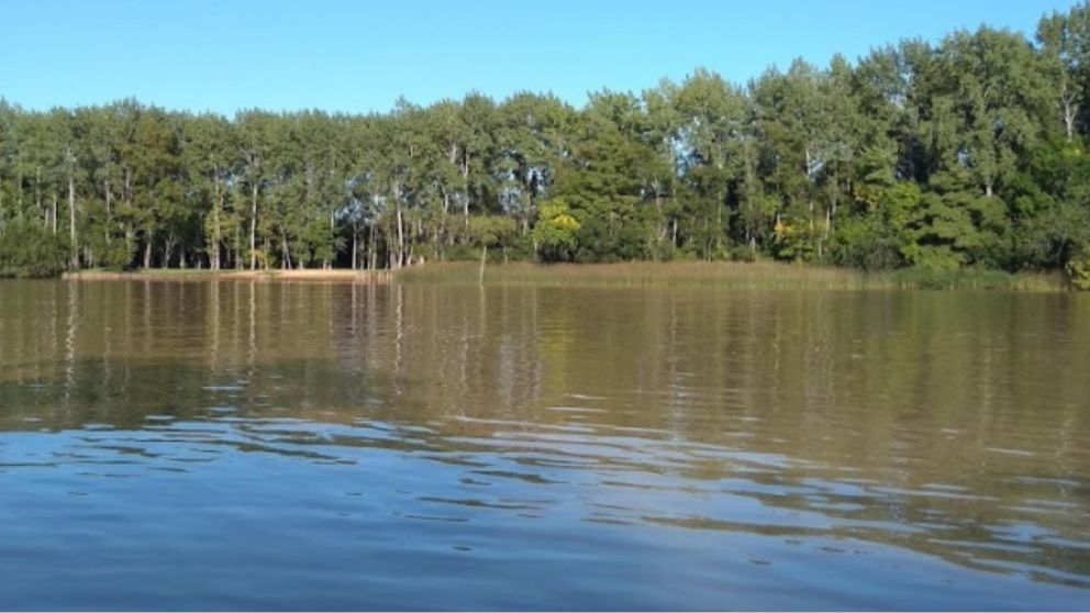 Aca, en esta zona, fue localizado el cuerpo sin vida de Juan Orlando Aguilar.