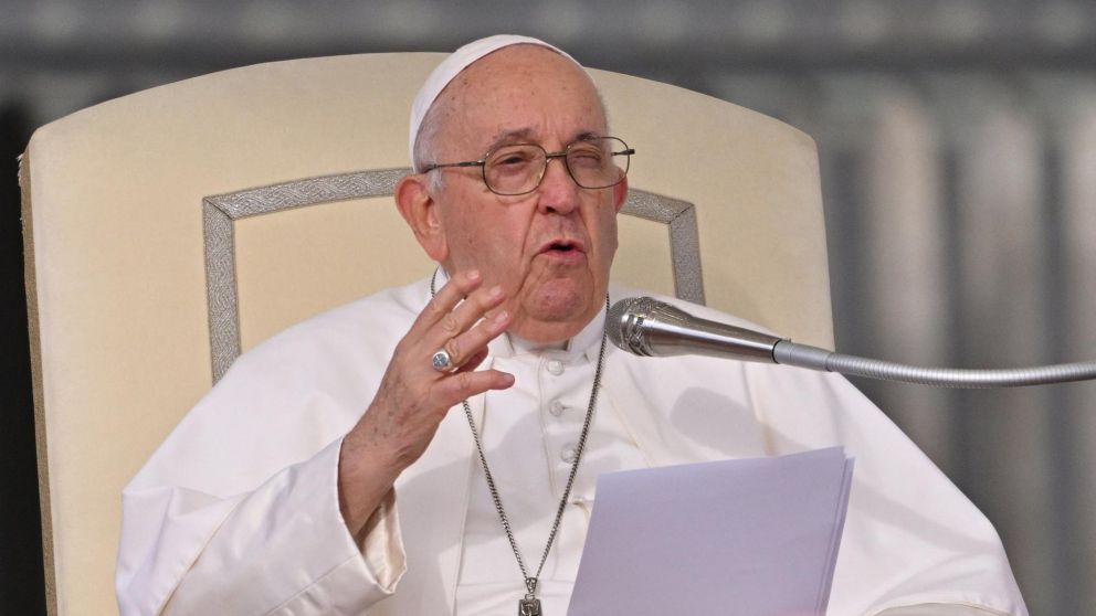 El Papa pidió que se haga "todo lo posible" para evitar una "catástrofe humanitaria" en Gaza. Foto Télam