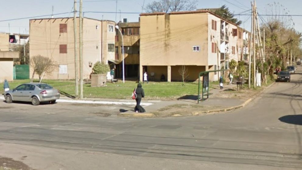 En este barrio se produjo el homicidio del vendedor de drogas.