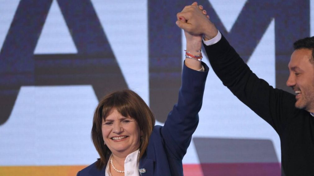 Patricia Bullrich encabeza su primer acto de cierre de campaña en la Ciudad de Buenos Aires.