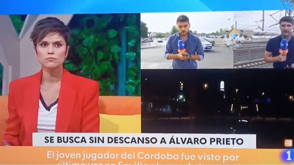Macabro: así la televisión mostró el hallazgo del cuerpo sin vida del famoso futbolista.