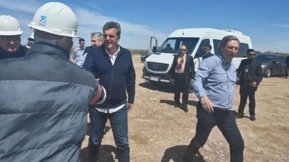 Gira federal: Sergio Massa llegó a Mendoza y luego visitará San Juan.