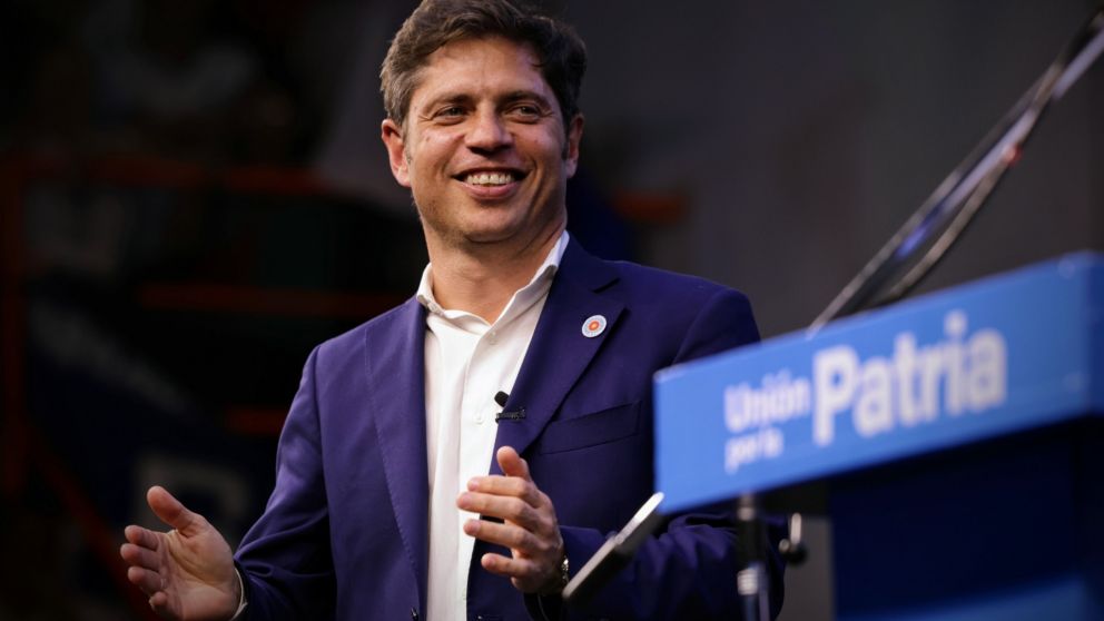 Kicillof encabez� un acto colmado de militantes en La Plata (Foto Twitter).