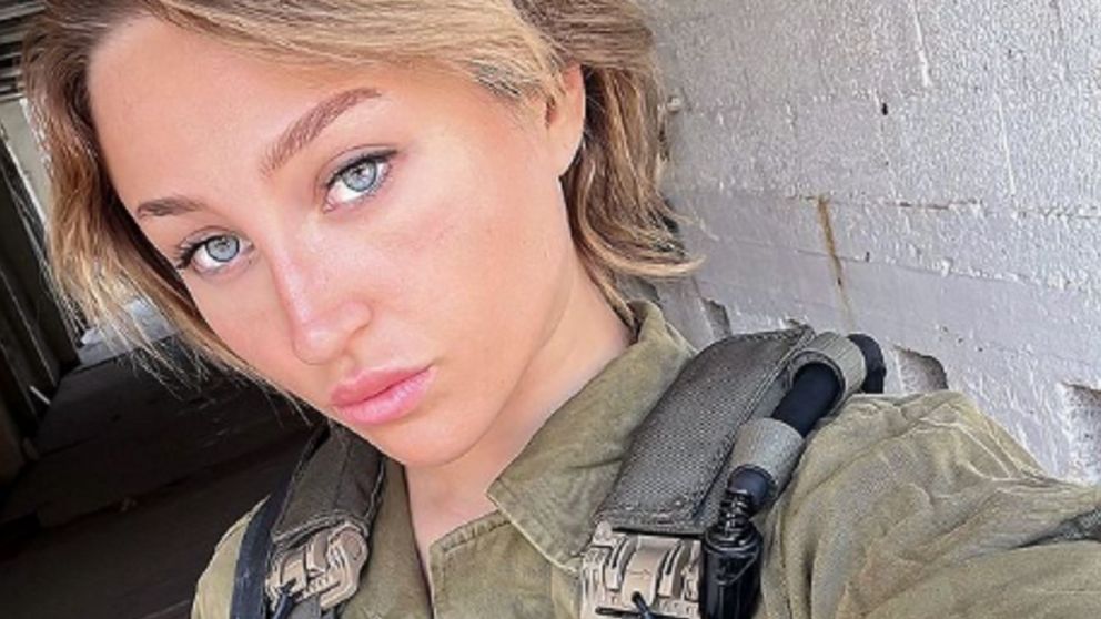 La modelo de contenido er�tico e influencer que se alist� para combatir en el conflicto de Medio Oriente.