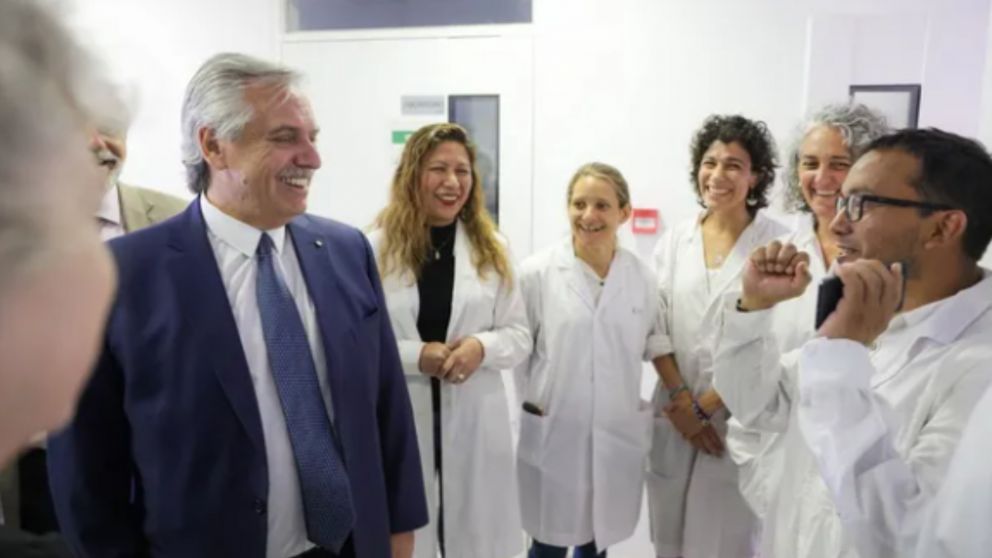 Alberto Fernández celebró la sanción de la ley del Plan de Ciencia y Tecnología 2030. (Foto: Diario Uno)