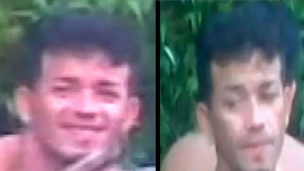 Miguel y "Cogote", los protagonistas del video viral.
