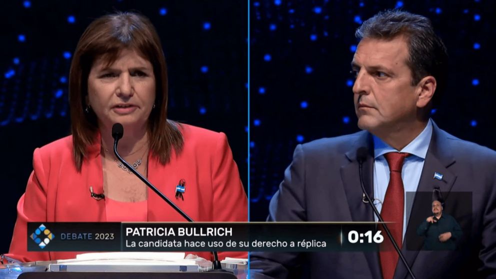 Patricia Bullrich cruz� Sergio Massa por su gesti�n econ�mica.