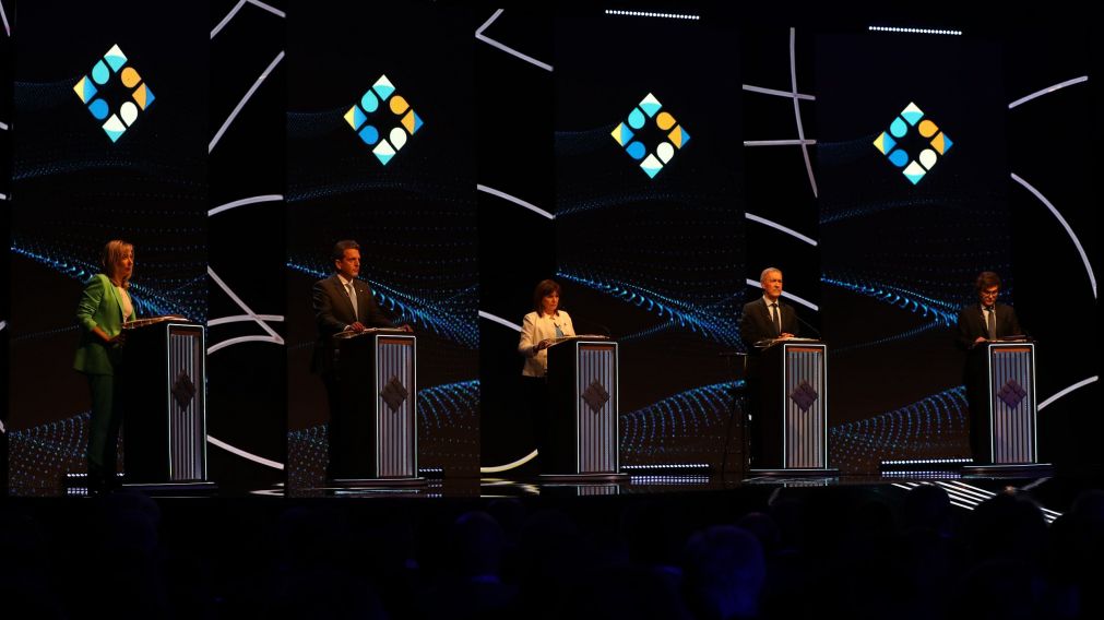 Lo que la televisión no mostró: el detrás de escena del debate presidencial.