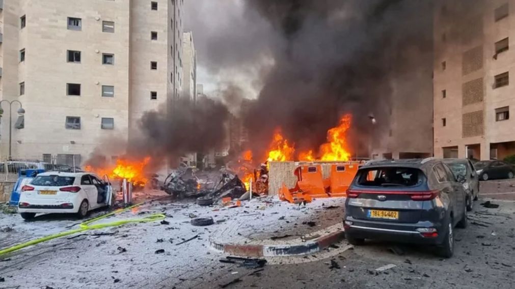 El ataque terrorista�perpetrado por la organizaci�n extremista Hamas contra el Estado de Israel.