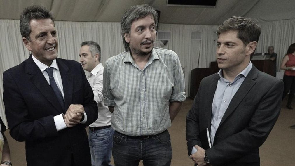 Sergio Massa estará acompañado por Máximo Kirchner y Axel Kicillof, entre otros.