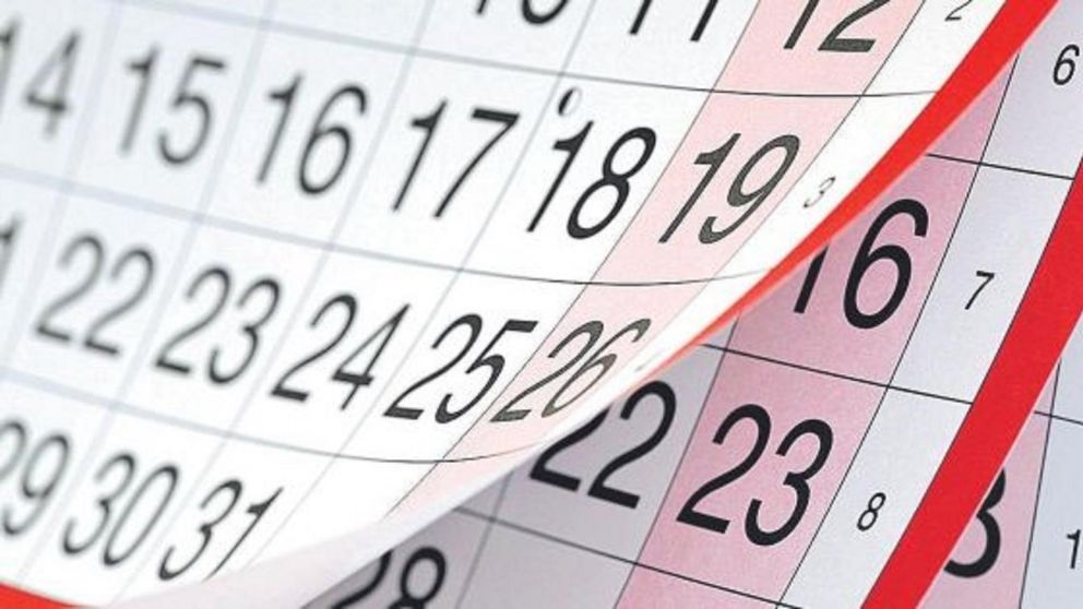 El lunes 25 de septiembre será feriado.