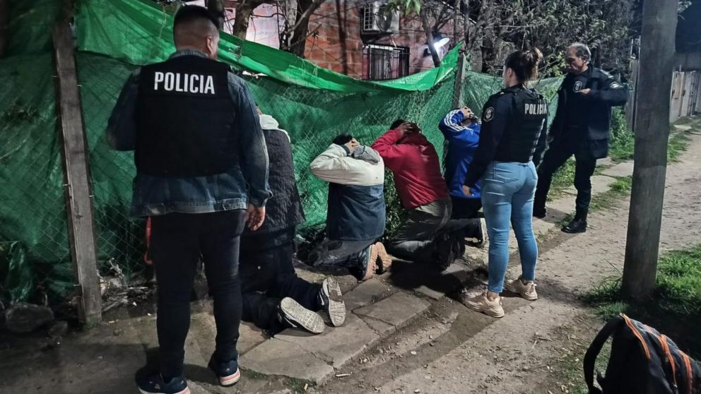 Cayeron varios miembros de una banda narco (Gentileza Policía Bonaerense).