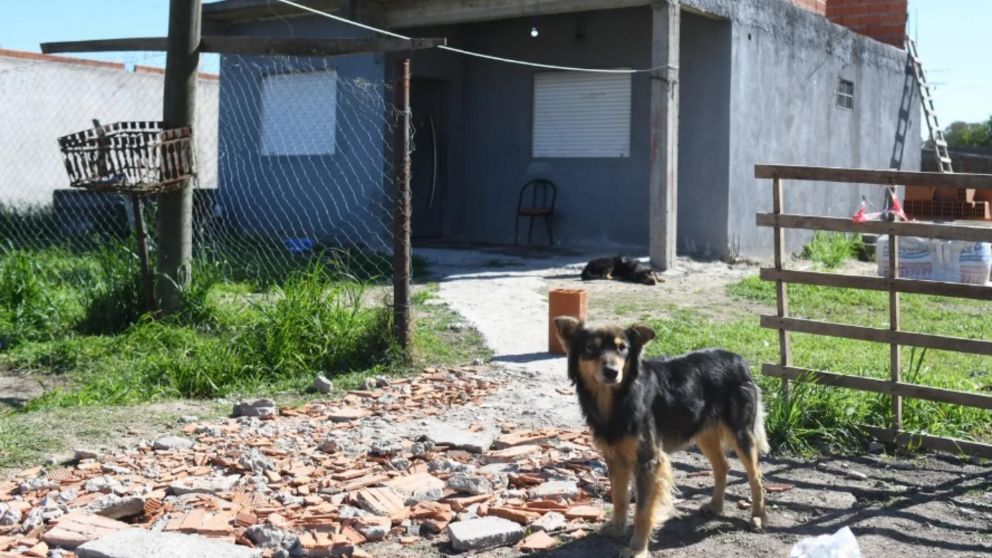 Acá, en esta vivienda, sucedió el homicidio de Celia Araceli Góngora. (Gentileza: 0221)