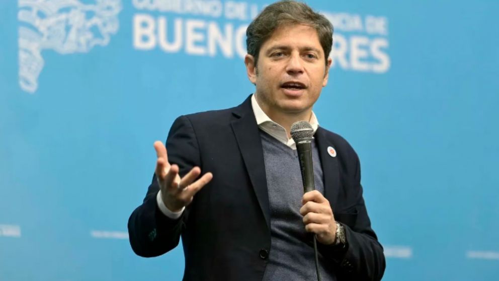 Axel Kicillof habl� sobre la salida de Mart�n Insaurralde (NA).