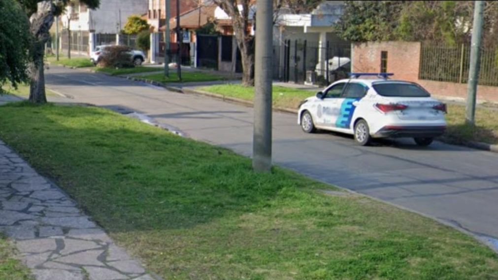 La zona donde se produjo el intercambio de disparos.