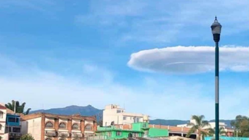 Conmoción en México por la "nube misteriosa" (Imagen del Golfo).