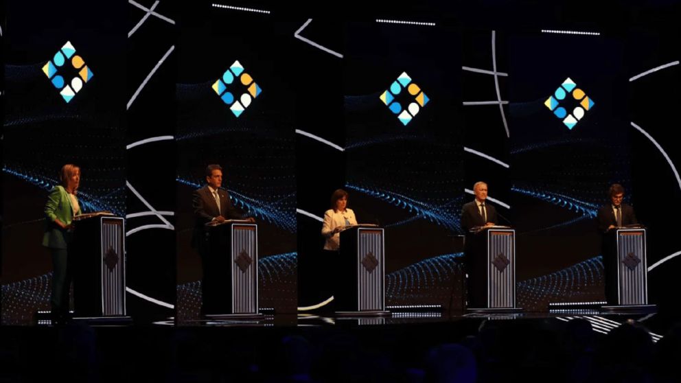 Las mejores frases y cruces "picantes" entre los cinco candidatos presidenciales en el primer debate.