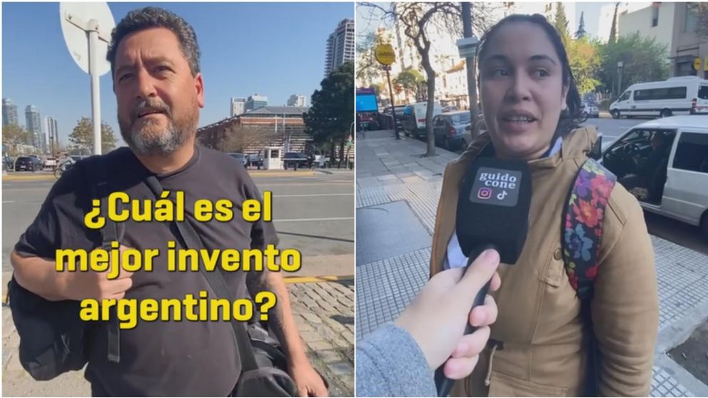 Un joven preguntó cuál es el mejor invento argentino y se llevó una sorpresa.